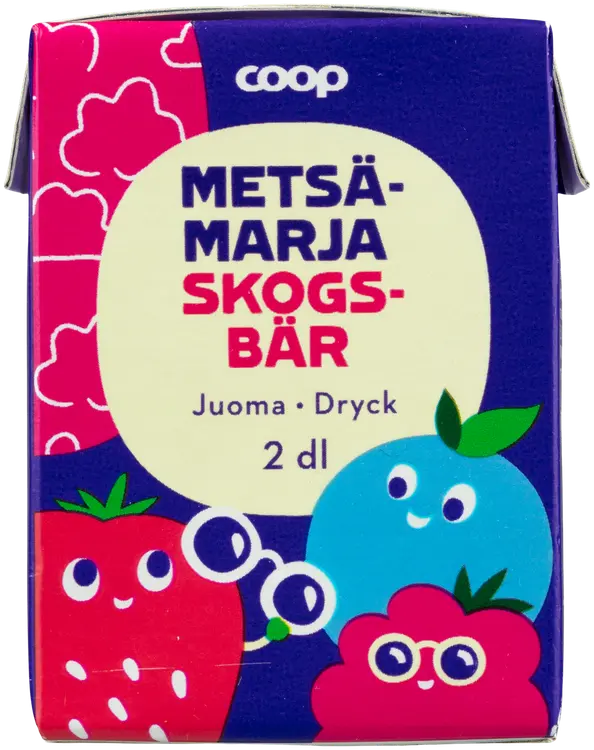 Coop metsämarjajuoma 2dl