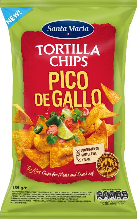 Santa Maria 185G Tortilla Chips Pico de Gallo
