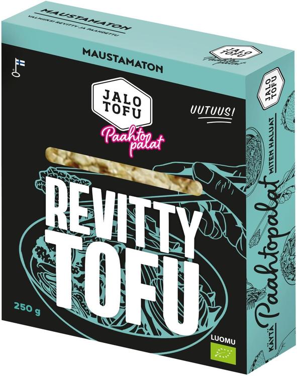Jalotofu Paahtopalat maustamaton revitty tofu 250g Luomu