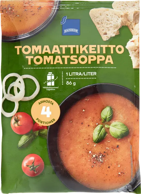 Rainbow 86g tomaattikeittoainekset