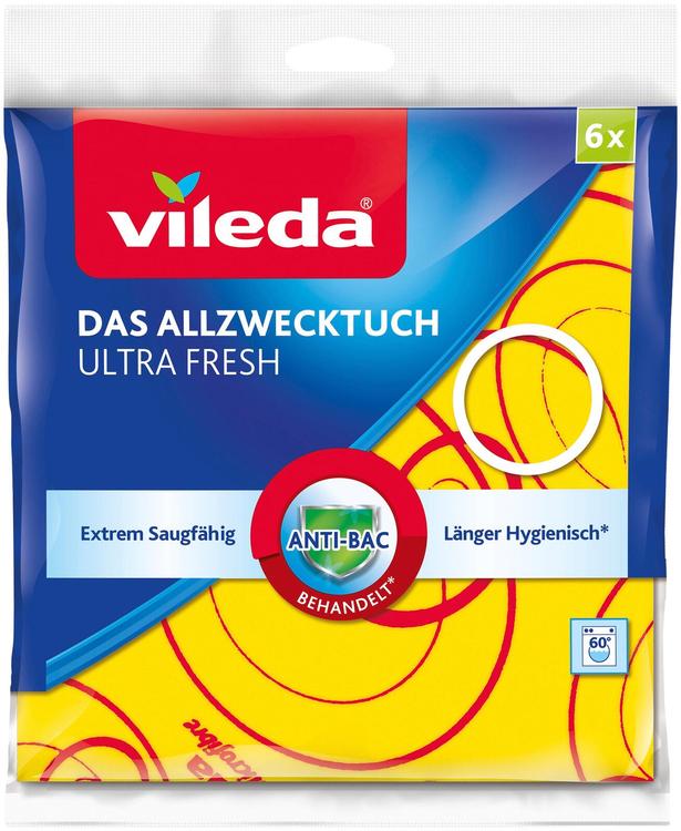 Vileda Ultra Fresh siivousliina 6 kpl