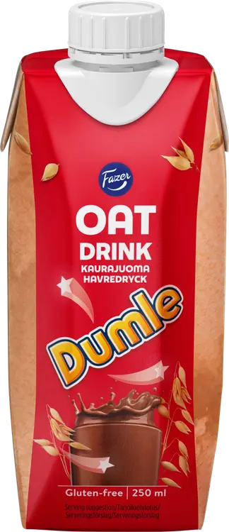 Fazer gluteeniton kaurajuoma Dumle 250ml