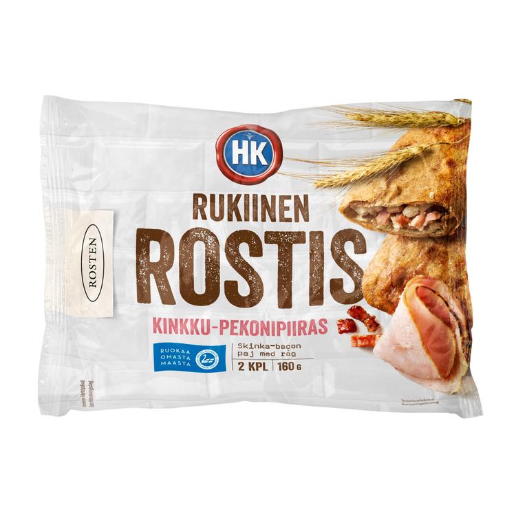 HK Rukiinen Rostis Kinkku-pekoni 160g