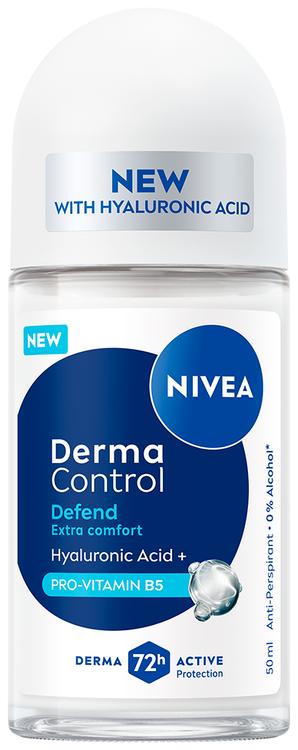 NIVEA 50ml Derma Control Defend Deo Roll-on -antiperspirantti