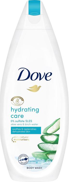 Dove Hydrating Care Suihkusaippua Kosteuttava Sulfaatiton 225 ml