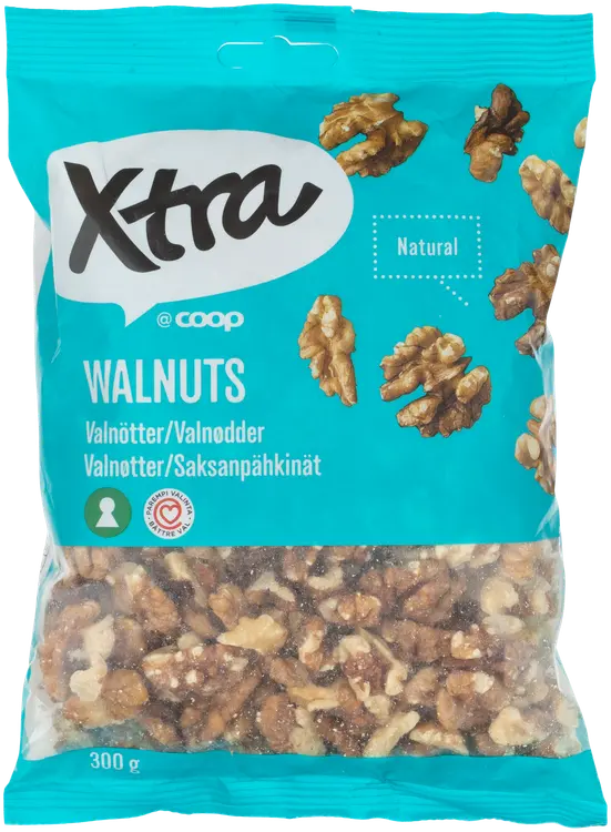 Xtra kuoritut saksanpähkinät 300 g