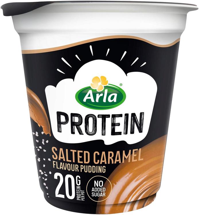 Arla Protein Suolainen kinuski vanukas 200g laktoositon