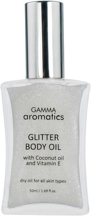 GAMMA aromatics Glitter vartaloöljy White 50ml