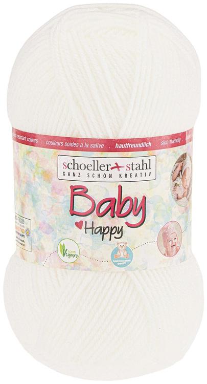 Schoeller+Stahl neulelanka Baby Happy 50 g valkoinen
