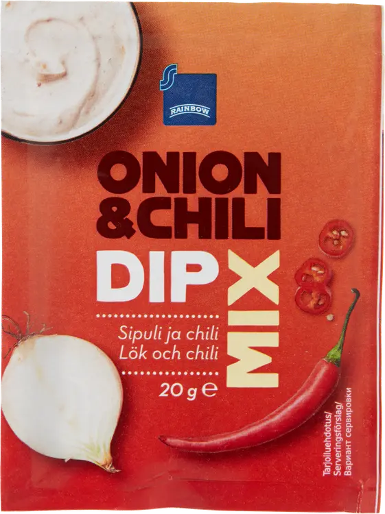Rainbow dipmix onion&chili 20g