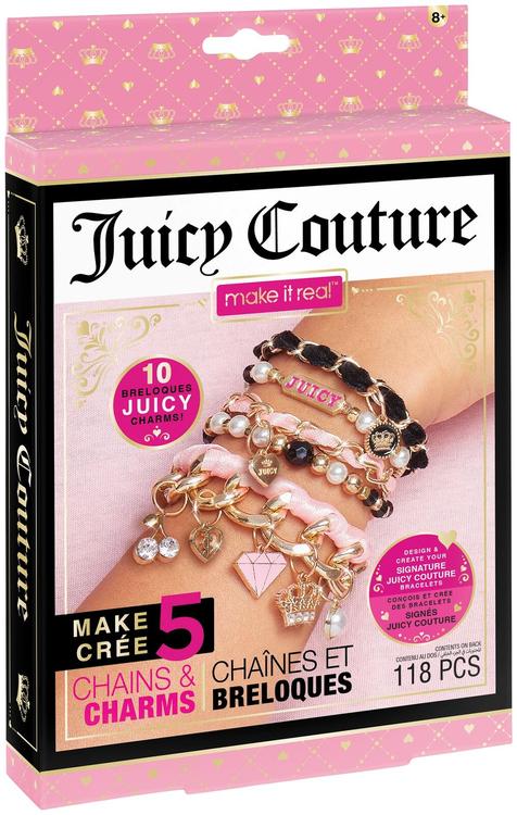 Make It Real Juicy Couture Rannekorujen valmistussetti, erilaisia