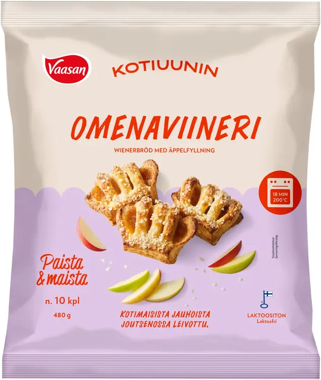 Vaasan Kotiuunin Omenaviineri 10x48g