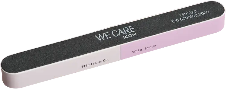 WE CARE ICON. Buffer 120/180/220/280/600/4000 grit kynsi- ja kiillotusviila
