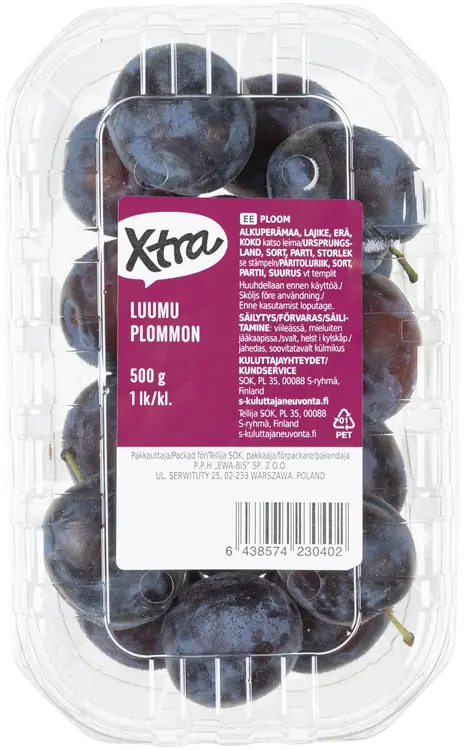 Xtra Luumu 500g