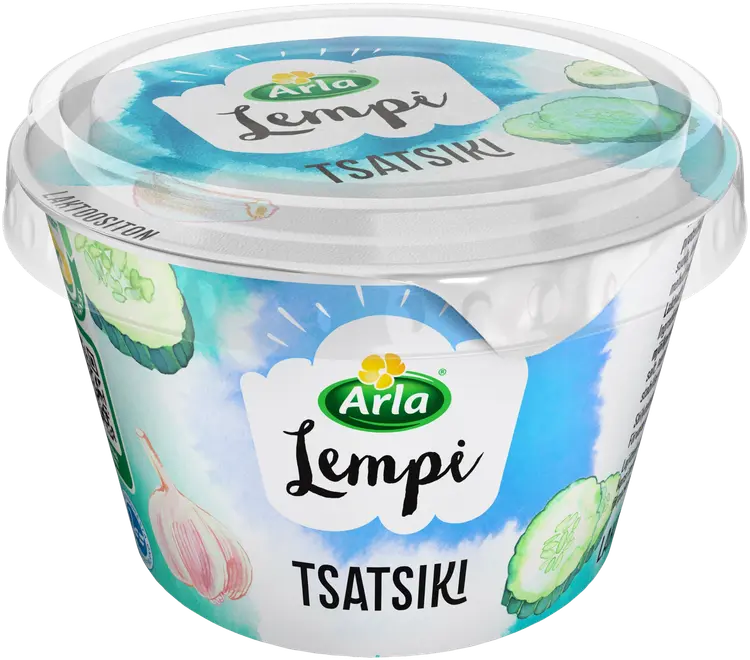 Arla Lempi Tsatsiki laktoositon jogurttikastike 180g