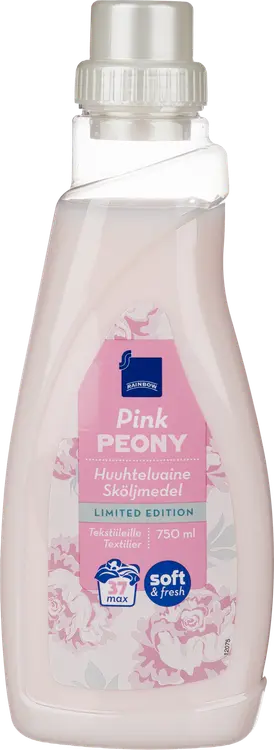 Rainbow Tekstiilien huuhteluaine Pink peony 750ml