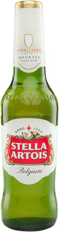 Stella Artois 5% Belgialainen Premium lager