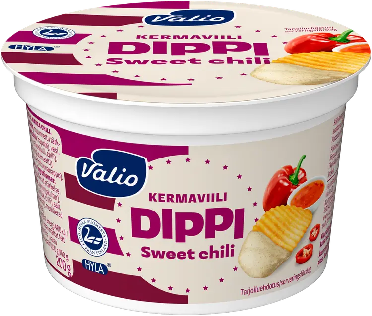 Valio kermaviilidippi Sweet chili 200 g HYLA®