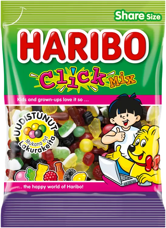 HARIBO Click Mix 275g Karkkipussi