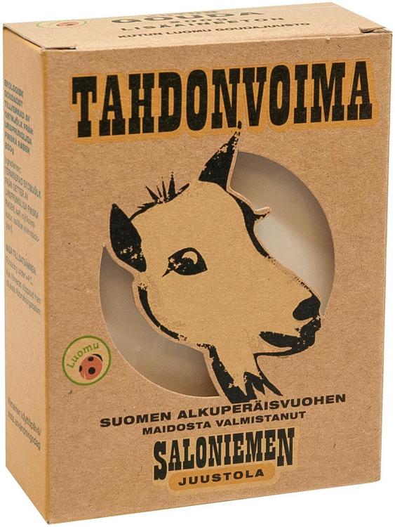 Saloniemen Juustola 200g Tahdonvoima kutun goudajuusto