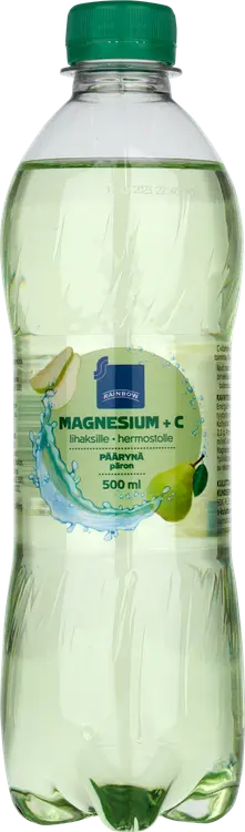 Coop päärynä magnesium + C-vitamiini hiilihapotettu juoma 0,5l