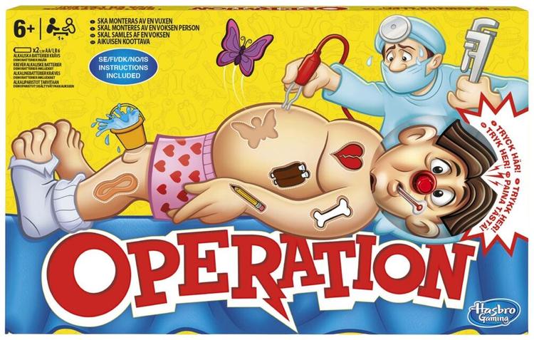 Operation - lautapeli FIN/SWE