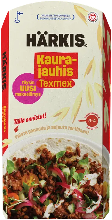 Härkis 225g texmex kaurajauhis