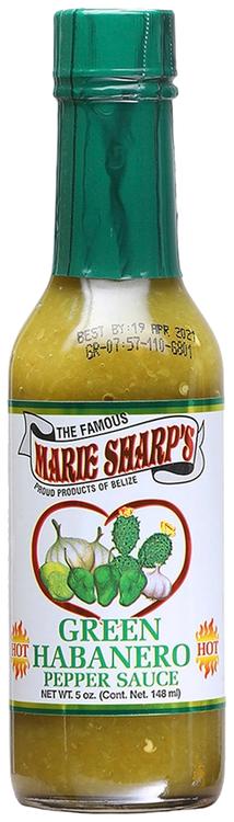 Marie Sharp's Green Habanero Nopal 148 ml tulinen kaktus-chilimaustekastike