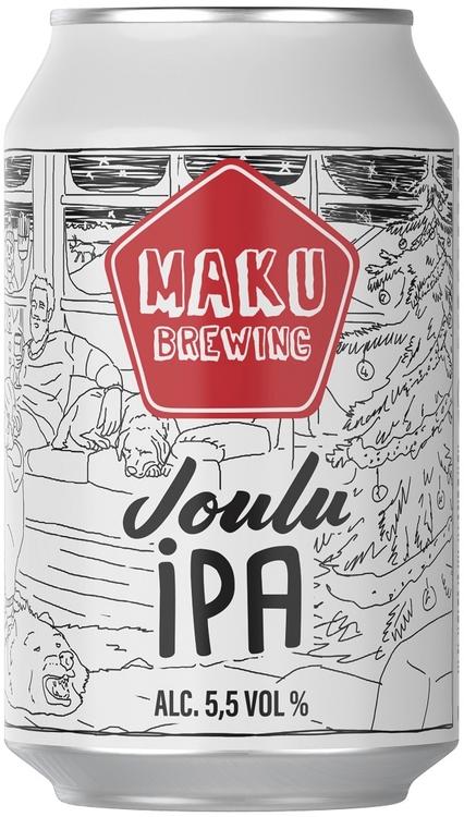 Maku Brewing 5,5% 0.33l Joulu IPA olut tlk