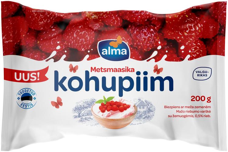 Alma kohupiim metsmaasika 200g