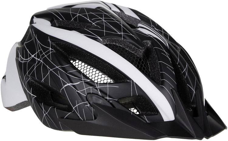 MTB kiiver TBBH148 must/valge 58-62