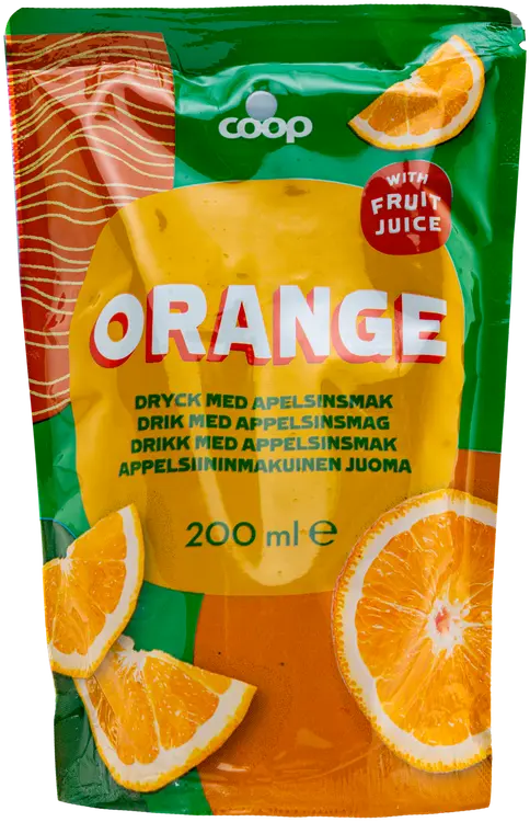 Coop mehujuoma appelsiini 0,2 l