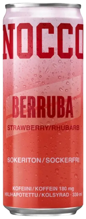 NOCCO BCAA Berruba hiilihapotettu energiajuoma 330ml