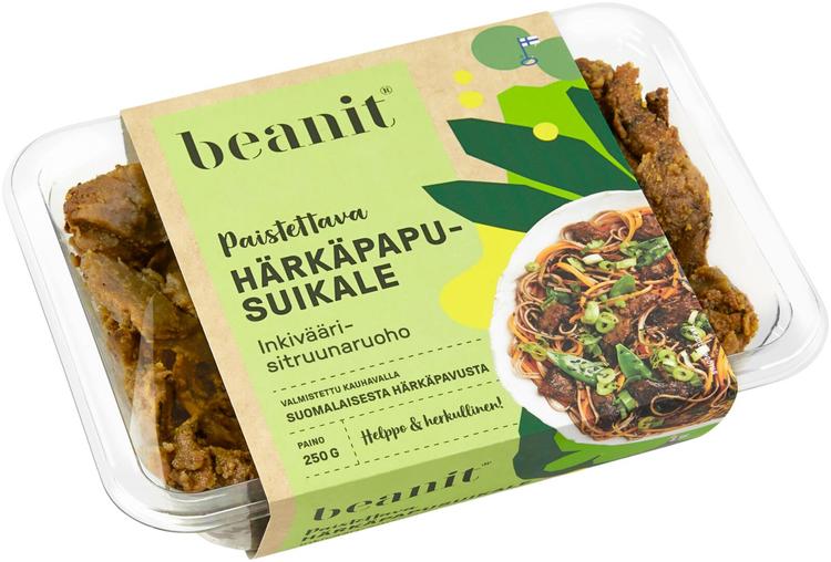 Beanit® Härkäpapusuikale inkivääri-sitruunaruoho 250g