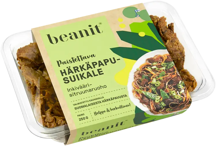 Beanit® Härkäpapusuikale inkivääri-sitruunaruoho 250g