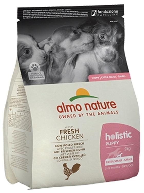 Almo Nature Holistic Puppy XS-S koiranpentujen täysravinto kana 2 kg