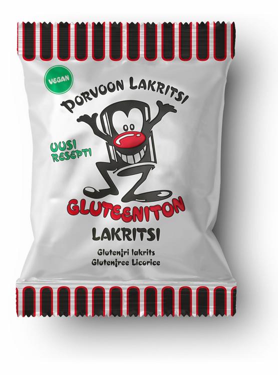 Porvoon Lakritsi Gluteeniton Lakritsi 100g
