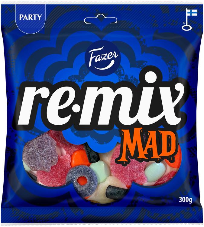 Fazer Remix Mad karkkipussi 300g