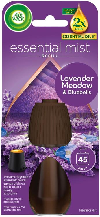 Airwick Essential Mist täyttö Lavender Meadow & Bluebells 20ml