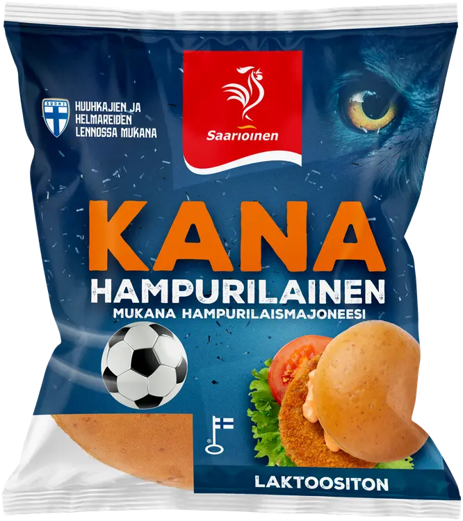 Saarioinen Kanahampurilainen 150g