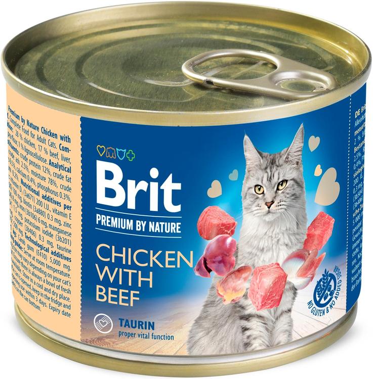 Brit Premium by Nature Kana-nauta 200 g