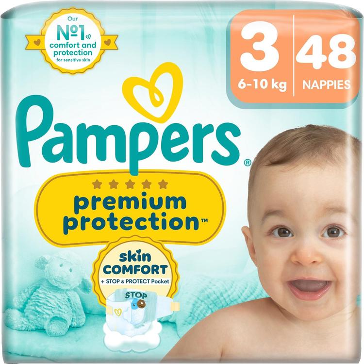 Pampers Premium Protection S3 6-10kg 48kpl vaippa