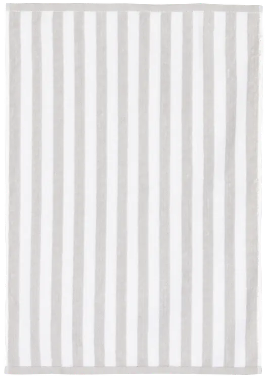 House käsipyyhe Raita 50x70 cm harmaa/valkoinen