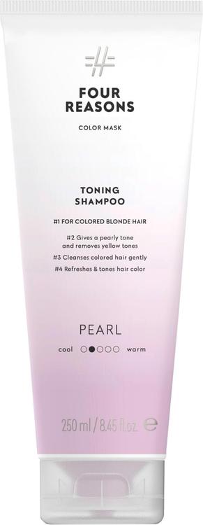 Four Reasons Color Mask Toning Shampoo Pearl sävyttävä shampoo 250 ml