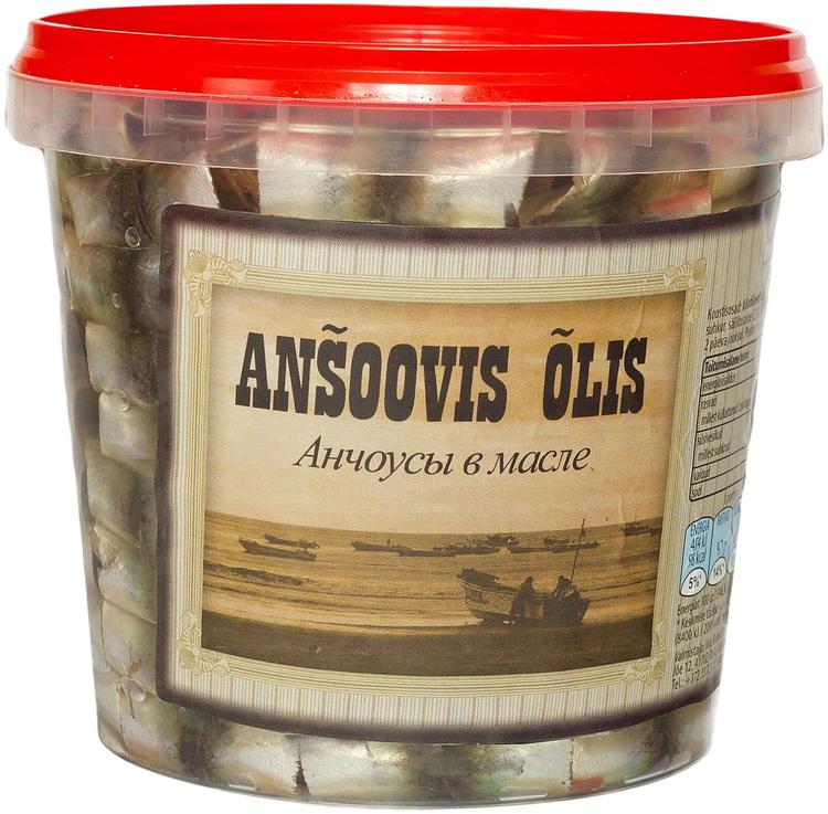 Viru Rand Anšoovis Õlis 1 Kg