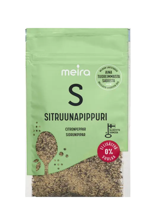 Meira Sitruunapippuri ei lisättyä suolaa 32g