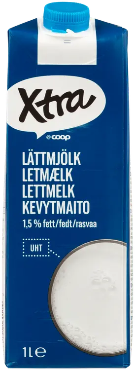 Xtra kevytmaito UHT 1 l