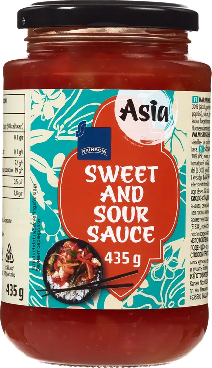 Rainbow 435g Sweet & Sour ateriakastike