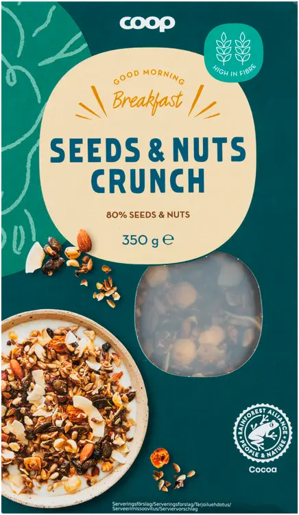 Coop mysli siemeniä ja pähkinöitä 350 g