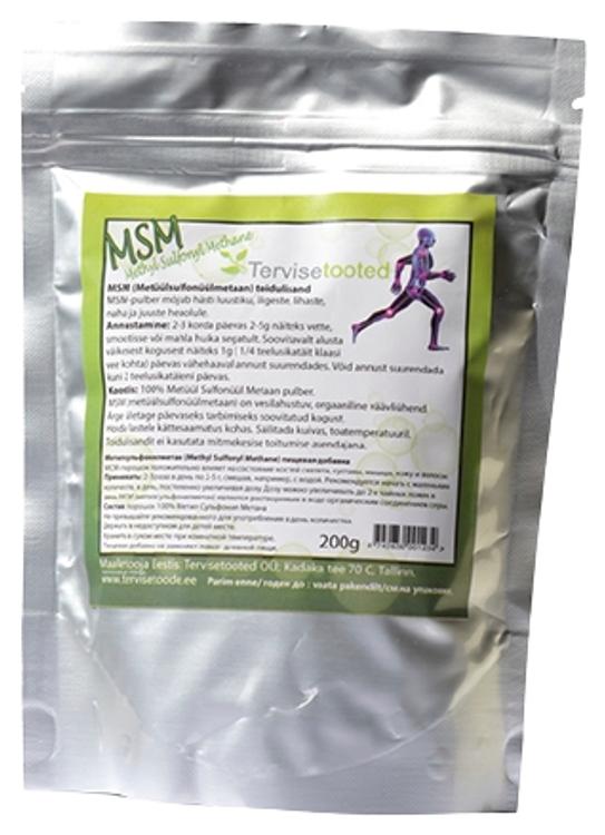 MSM-pulber 200 g